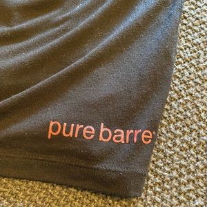 Pure Barre coverup open back top
